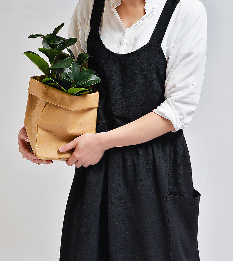 Artisan Apron: Cotton-Linen