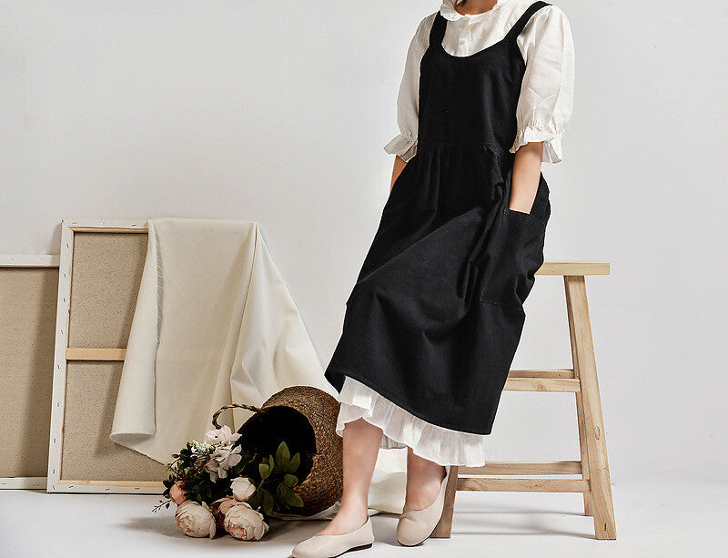 Artisan Apron: Cotton-Linen
