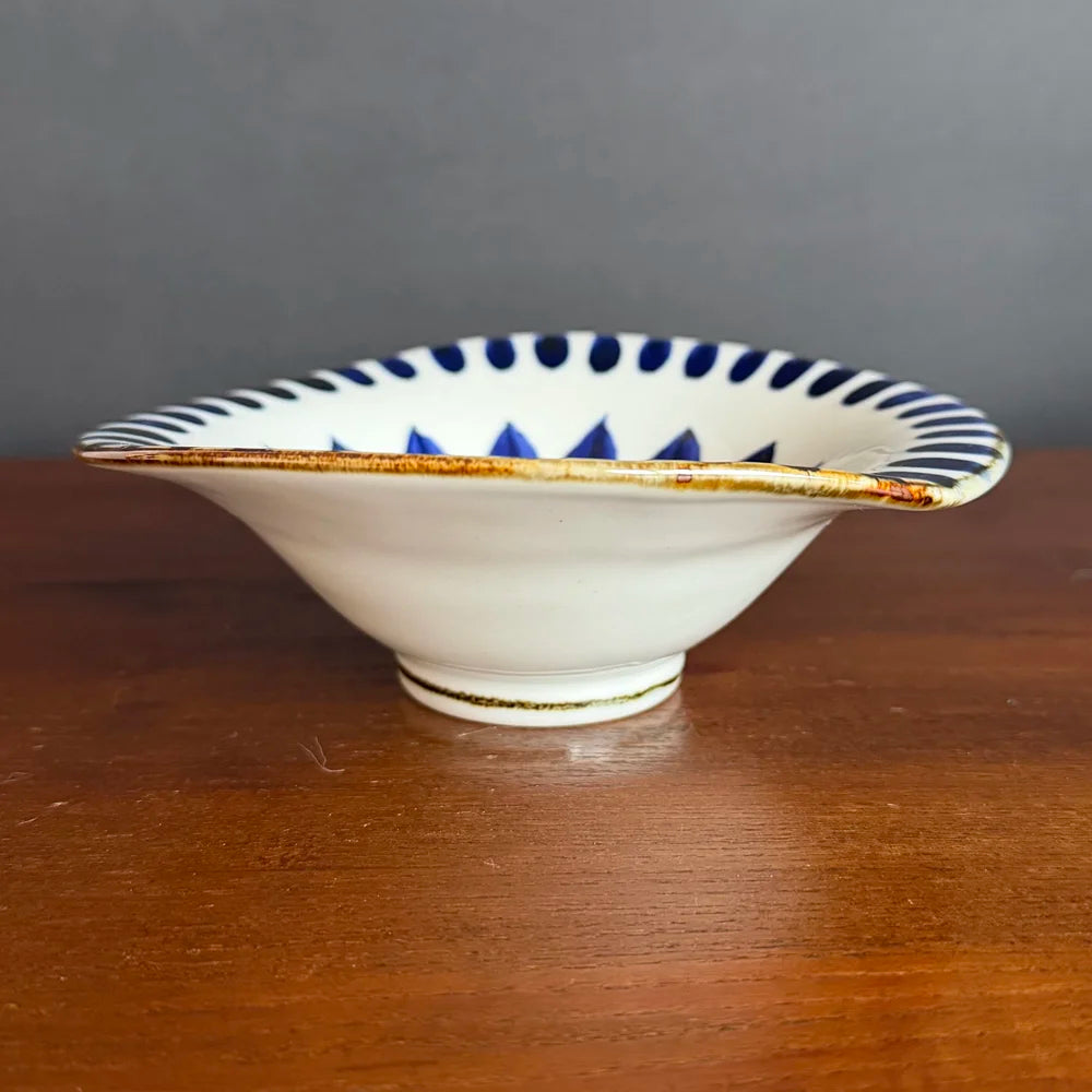 Blue Flower Bowl