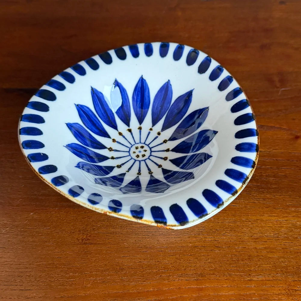 Blue Flower Bowl