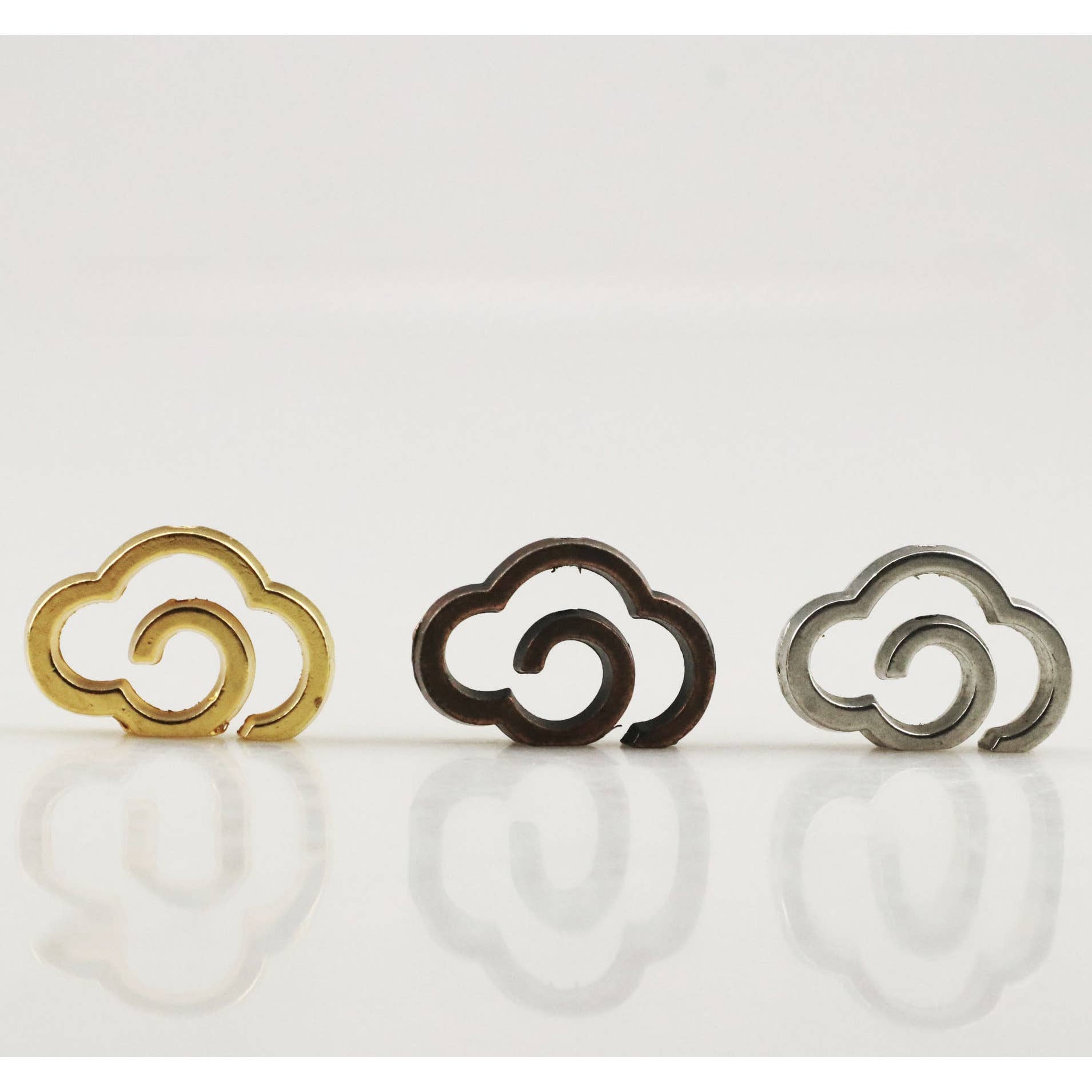 Golden Cloud Incense Holder