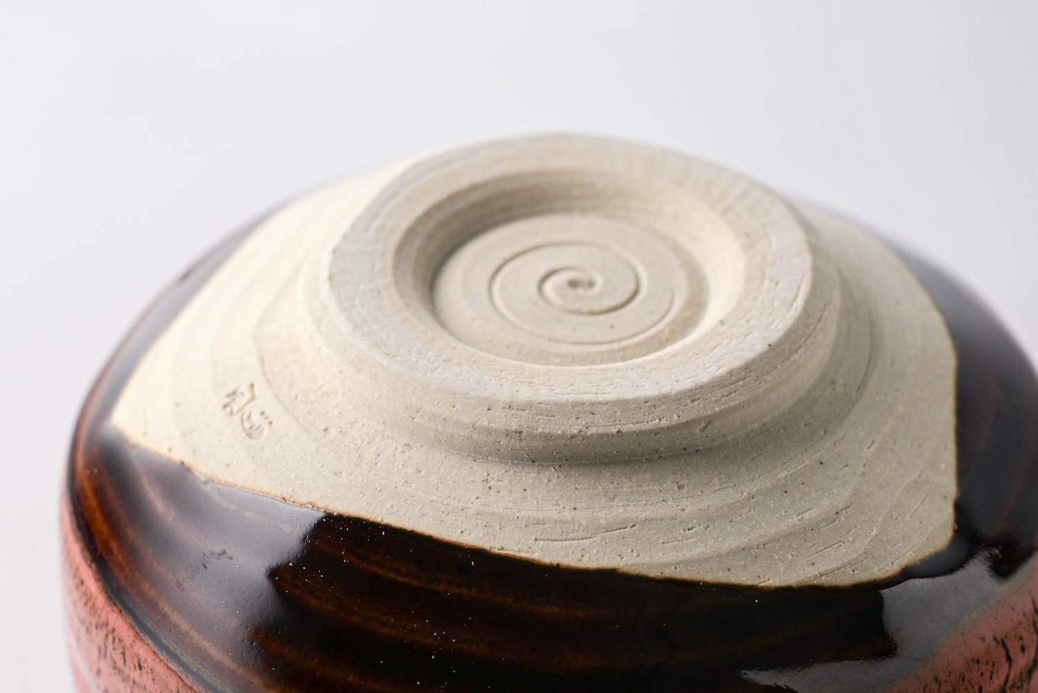 Red Glazed Matcha Bowl