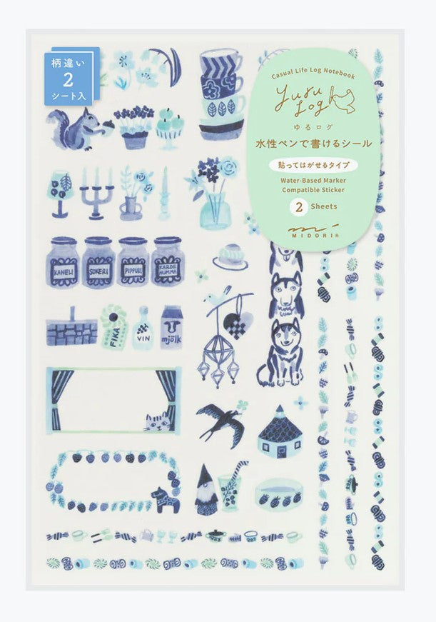 Midori: Yuru Log  Sticker Sets